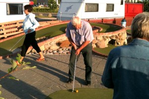 Minigolf i Seden.