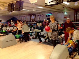 Bowling-hygge ved generalforsamling