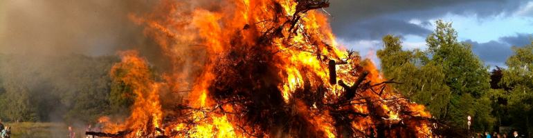 Skt. Hans bål (Foto: John G. Pedersen)