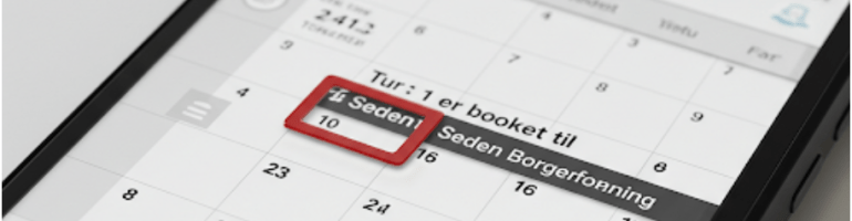 Tilmeld og betal for arrangementer ved Seden Borgerforening (Foto: AI / Seden Borgerforening)